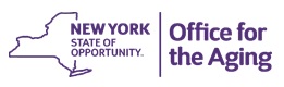 NYS Office for the Aging logo