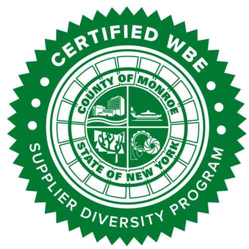 Graphic Seal for Certified WBE - Supplier Diversity Program