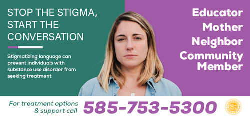Stop the stigma, start the conversation CC Ad