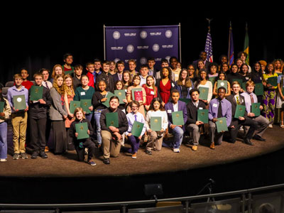 Photo of Youth Award recipients